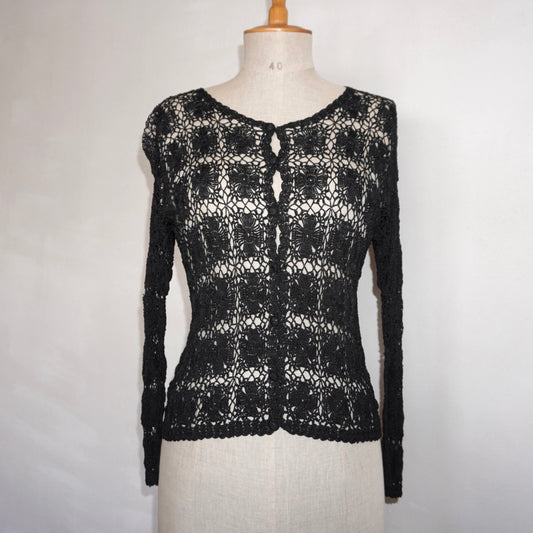 Crochet Cardigan (M)
