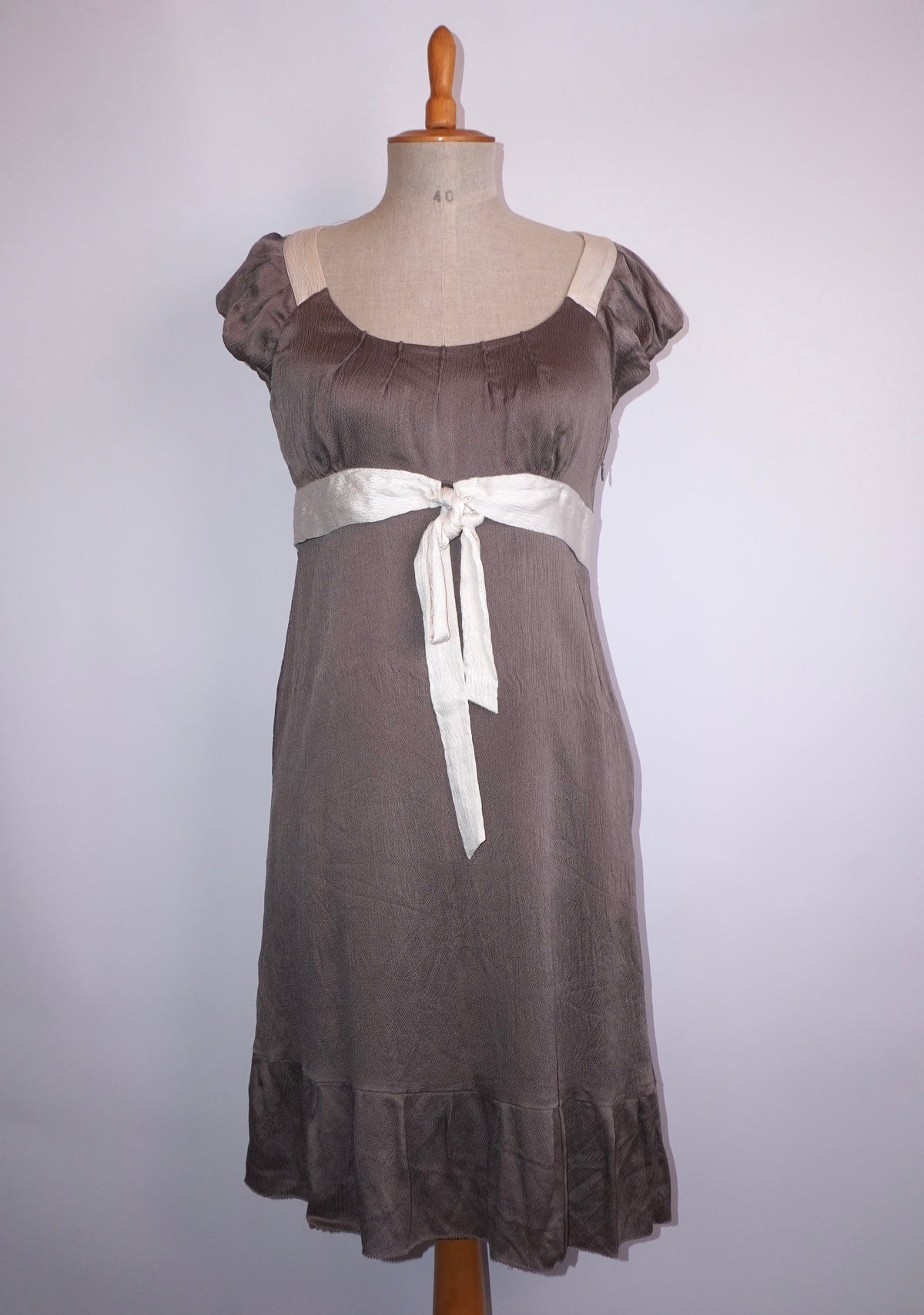 Silk Bow Dress (L)