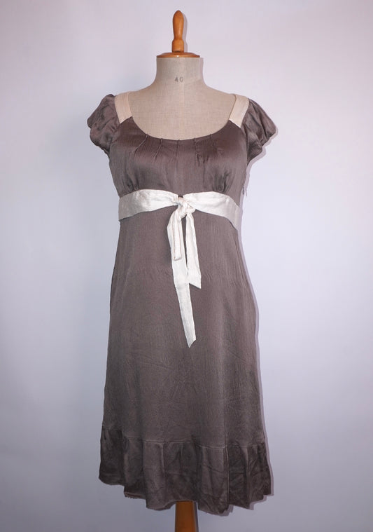 Silk Bow Dress (L)