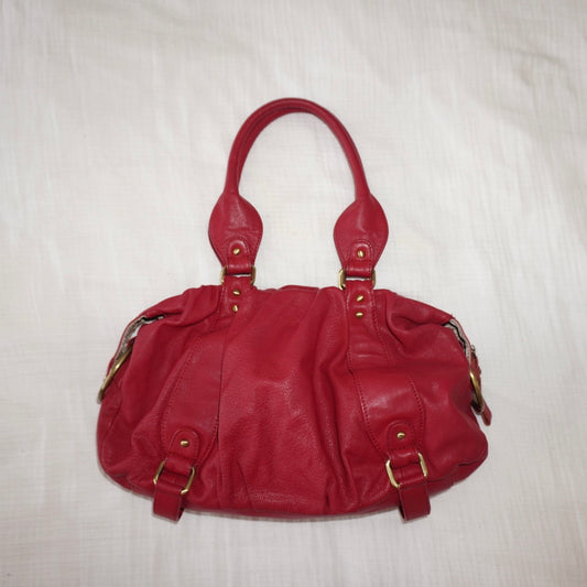 Red Leather Purse