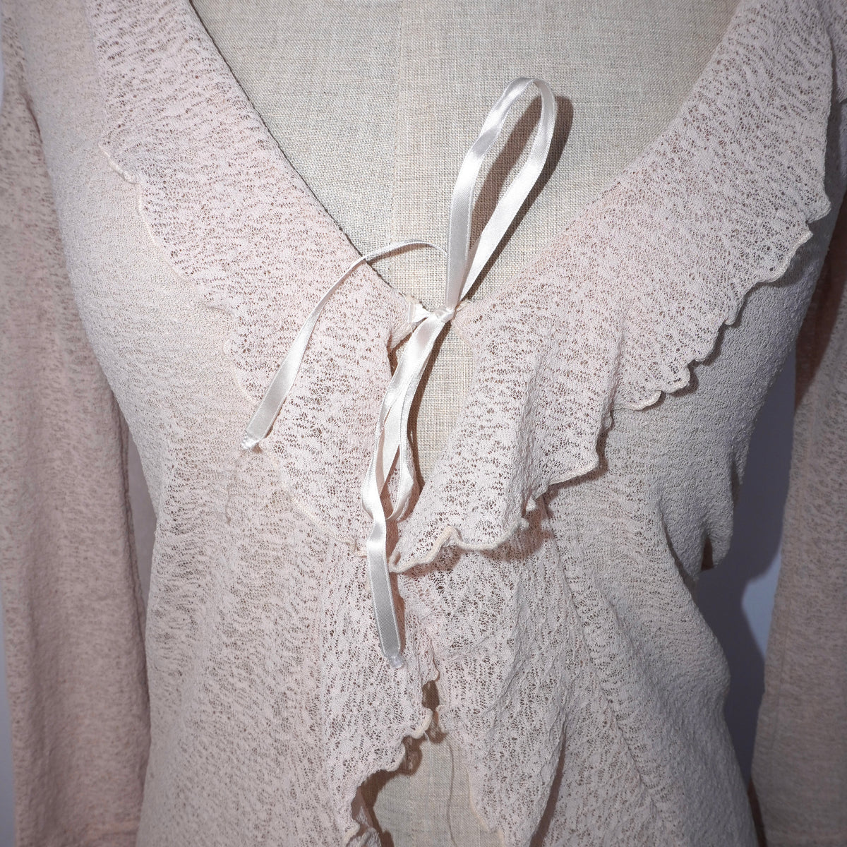 5 Ruffle Tie Top (S)