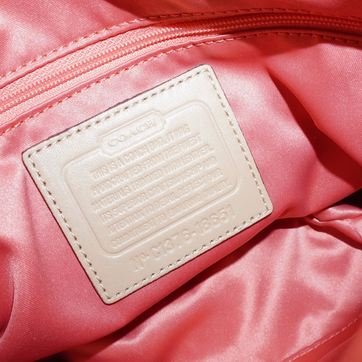Coach Monogram Purse