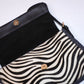 Zebra Calfhair Purse