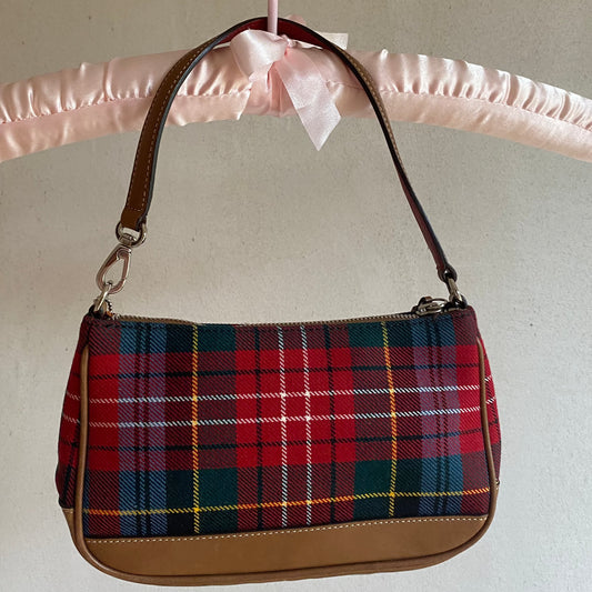 Coach Plaid Purse