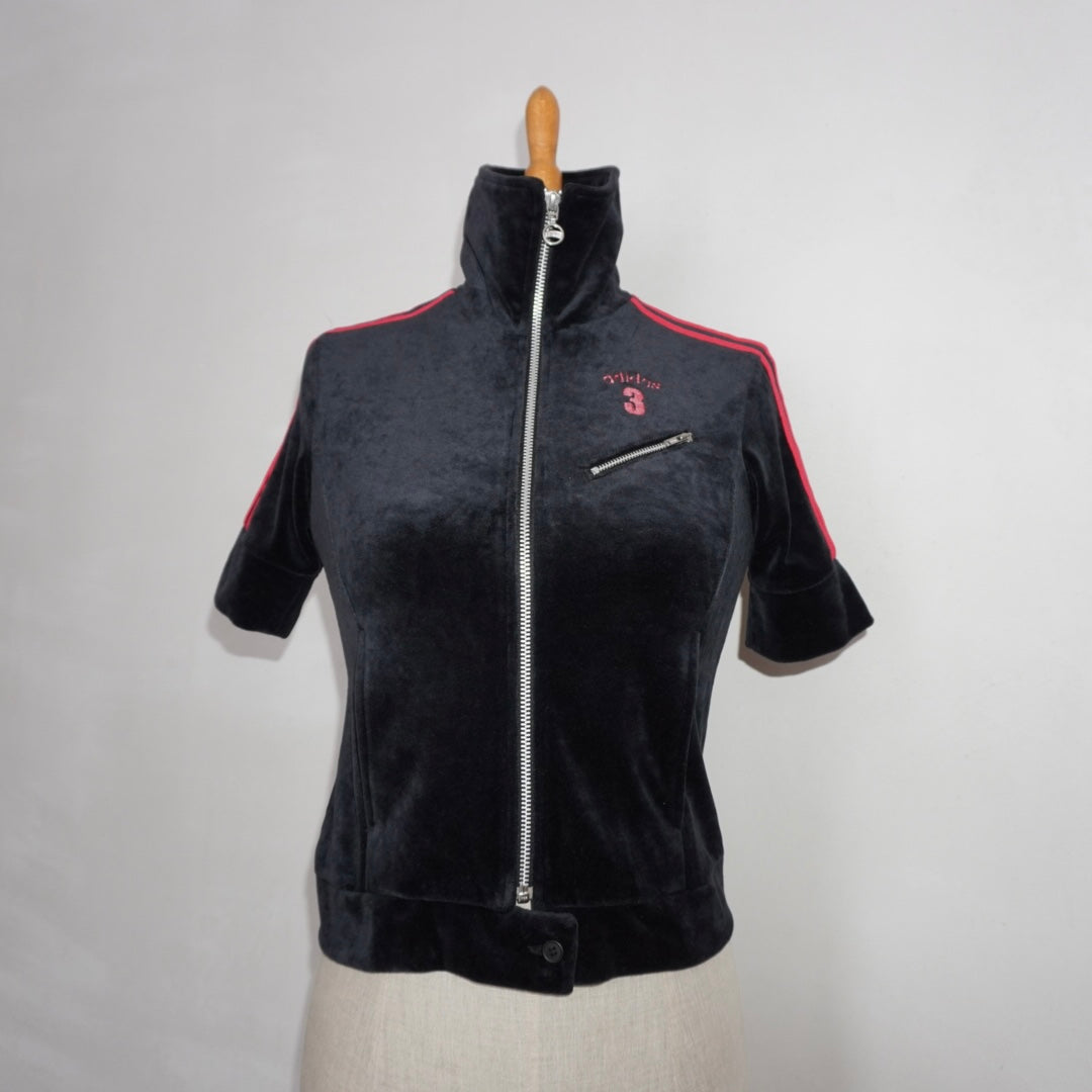 Adidas Velour Jacket (XS)