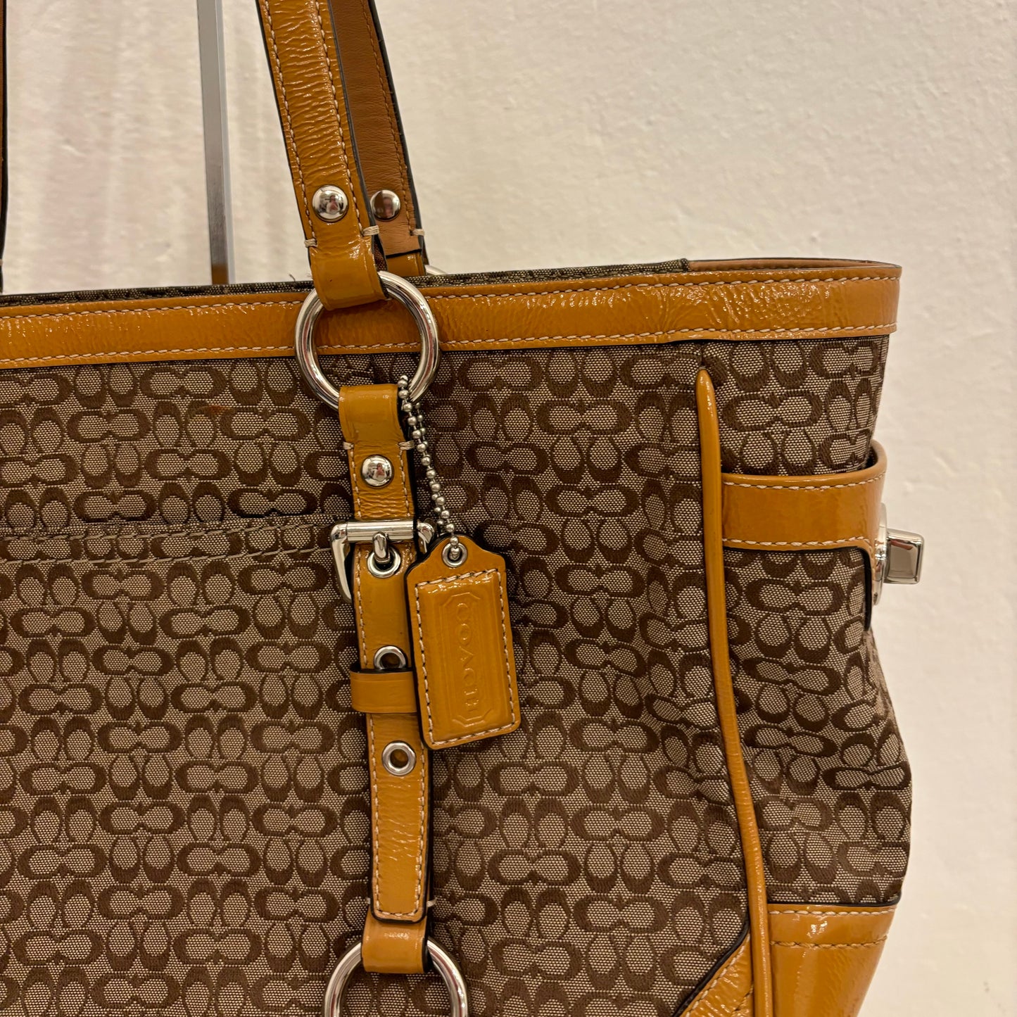 Coach Monogram Tote