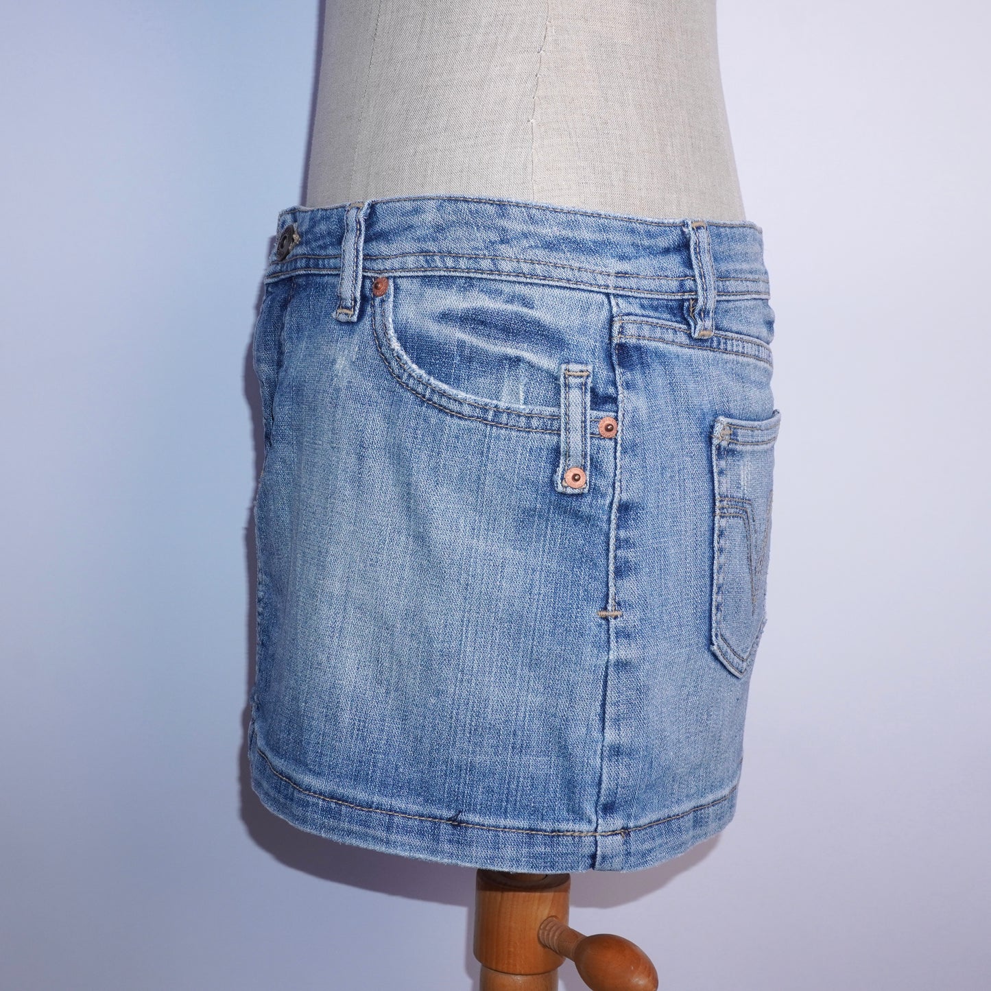 Denim Miniskirt (M)