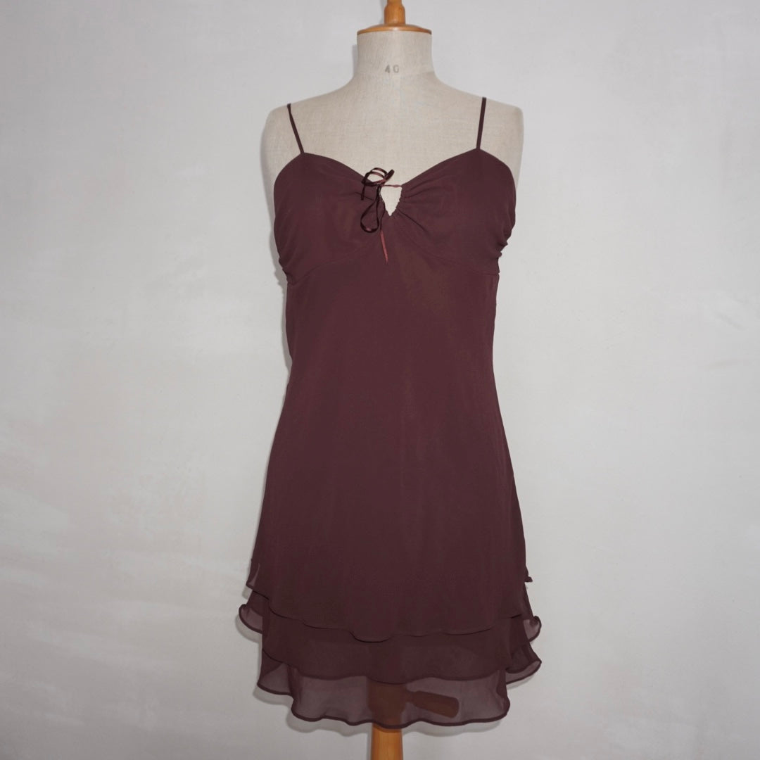 Brown Slip Dress (M)