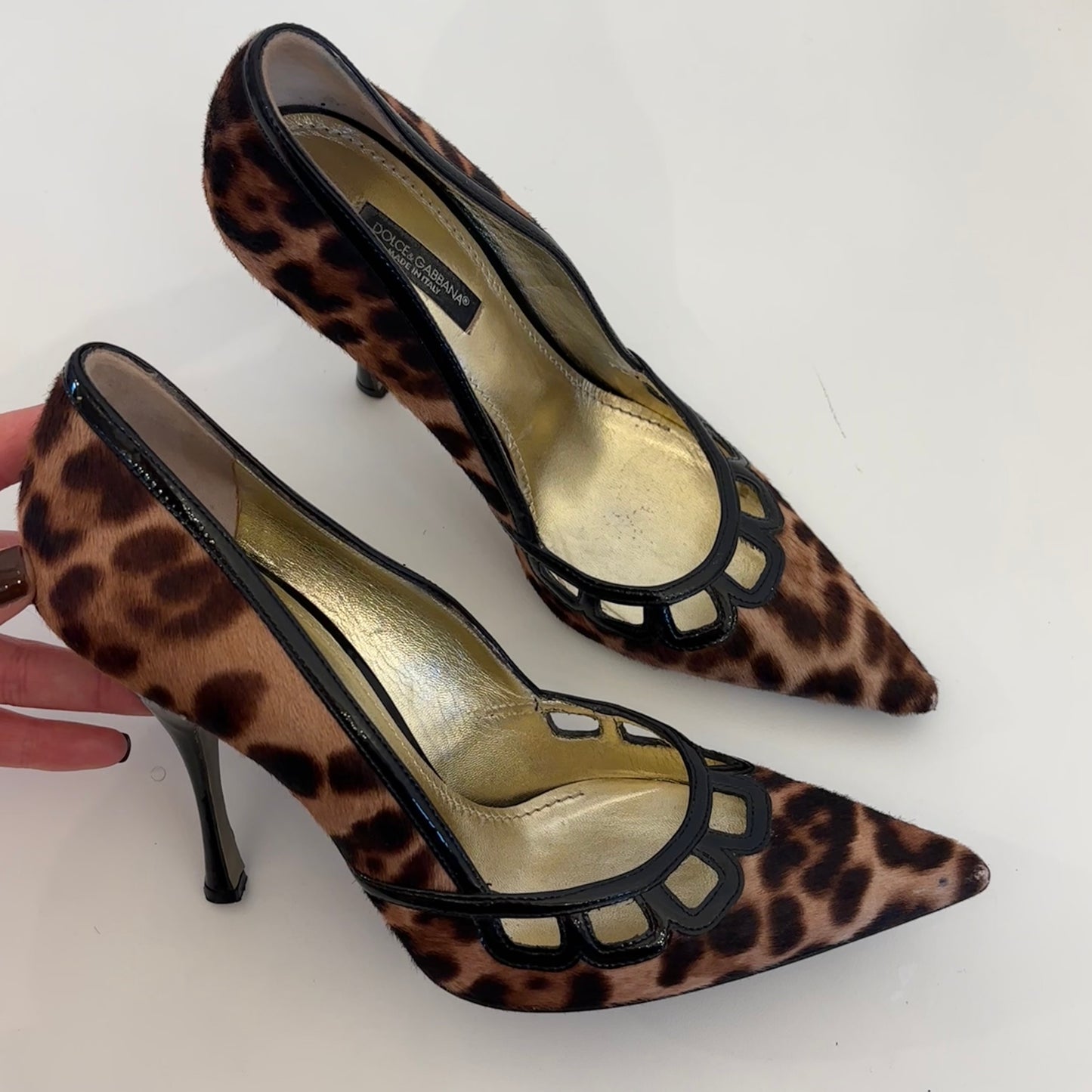 Dolce & Gabbana Leopard Heels (36)