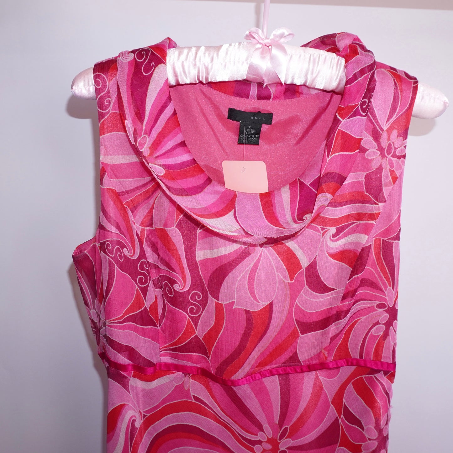 Silk Swirl Dress (S)