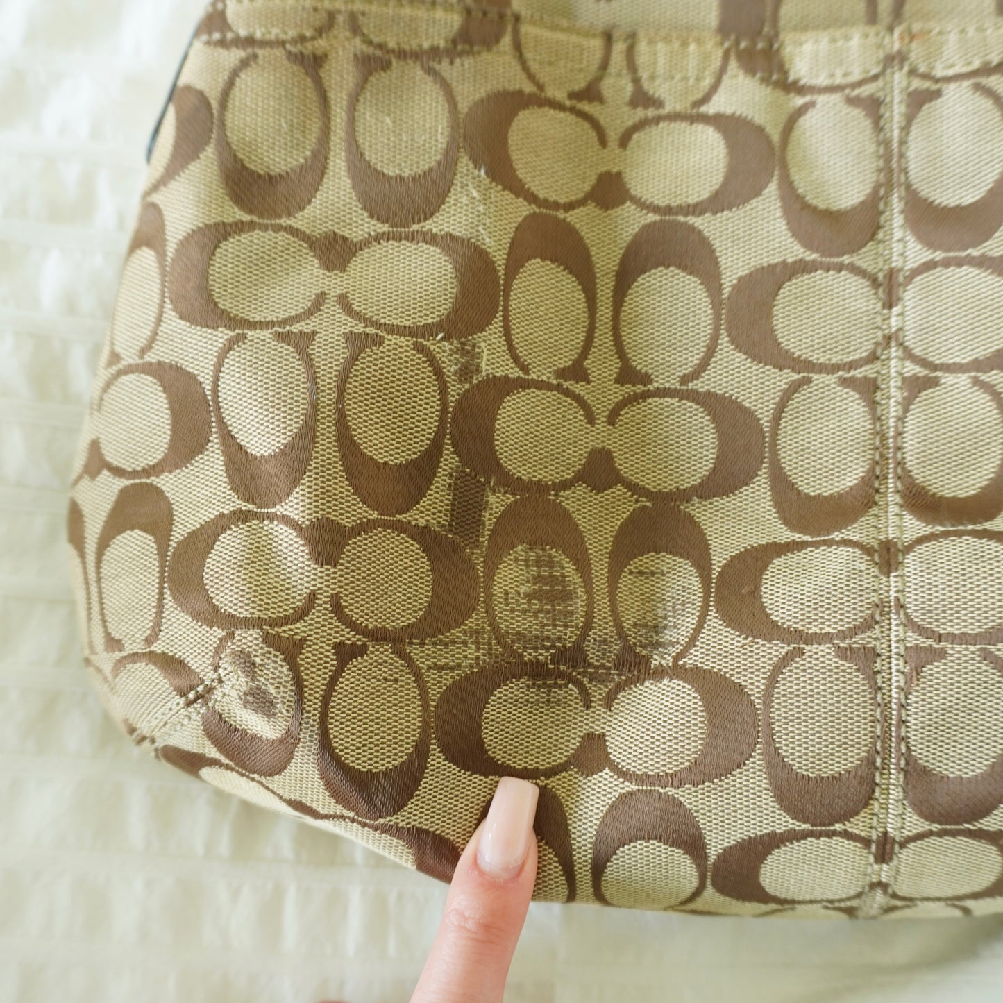 Coach Monogram Purse