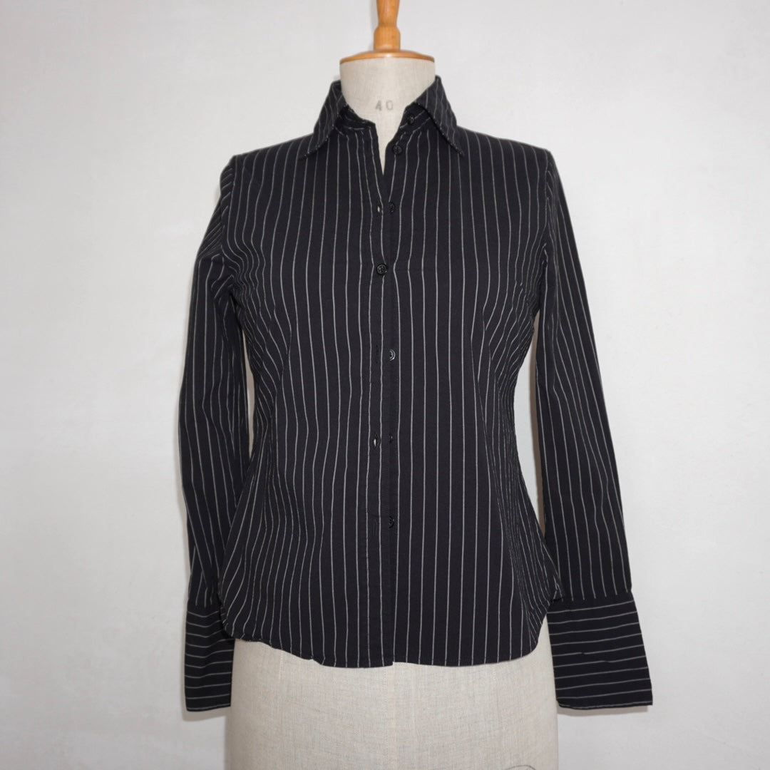 Pinstripe Blouse (S)