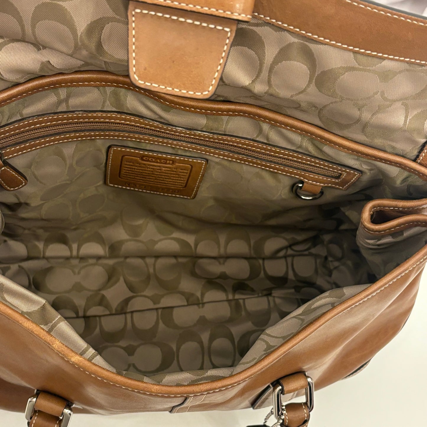 Coach Brown Leather Purse