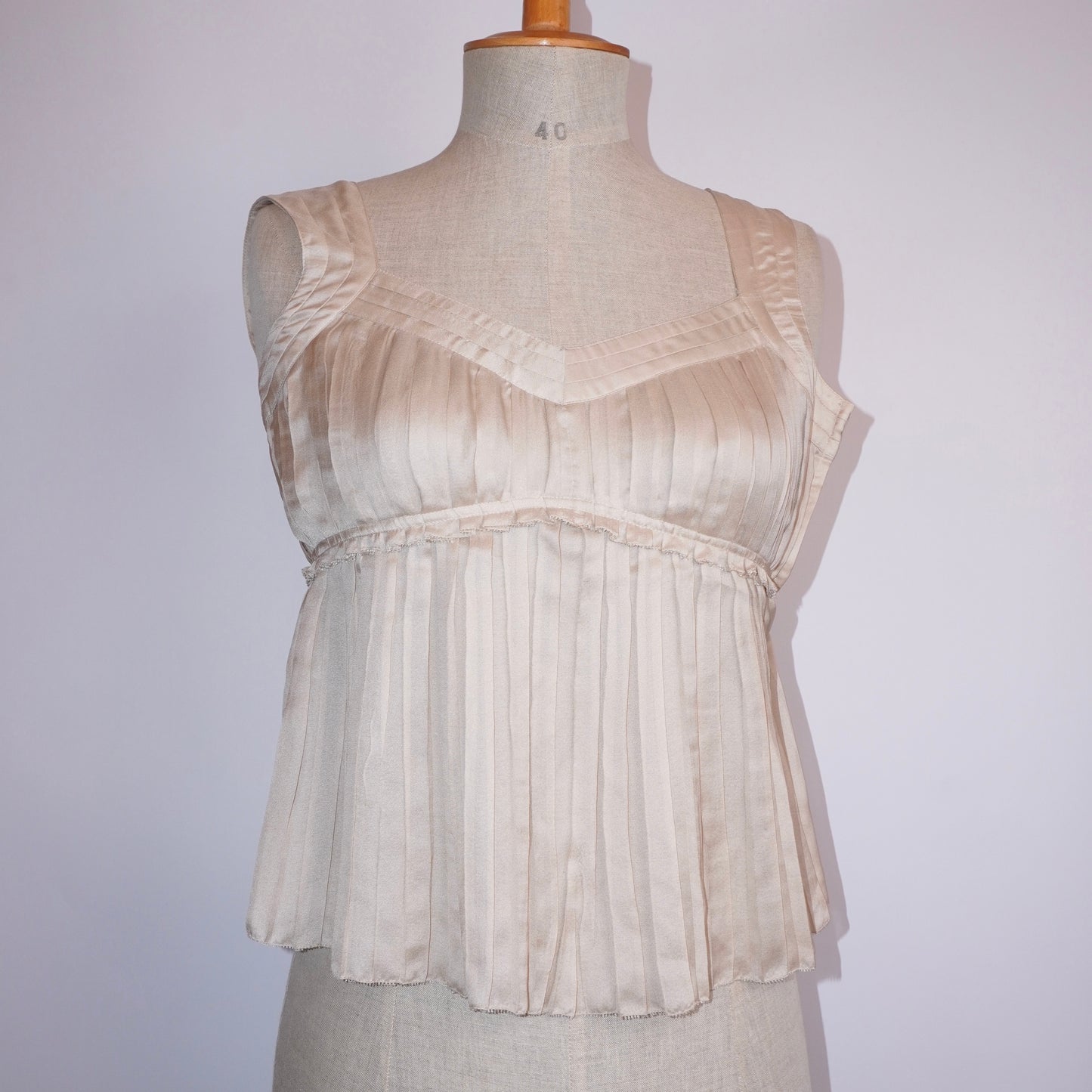 Pleated Camisole (XS)