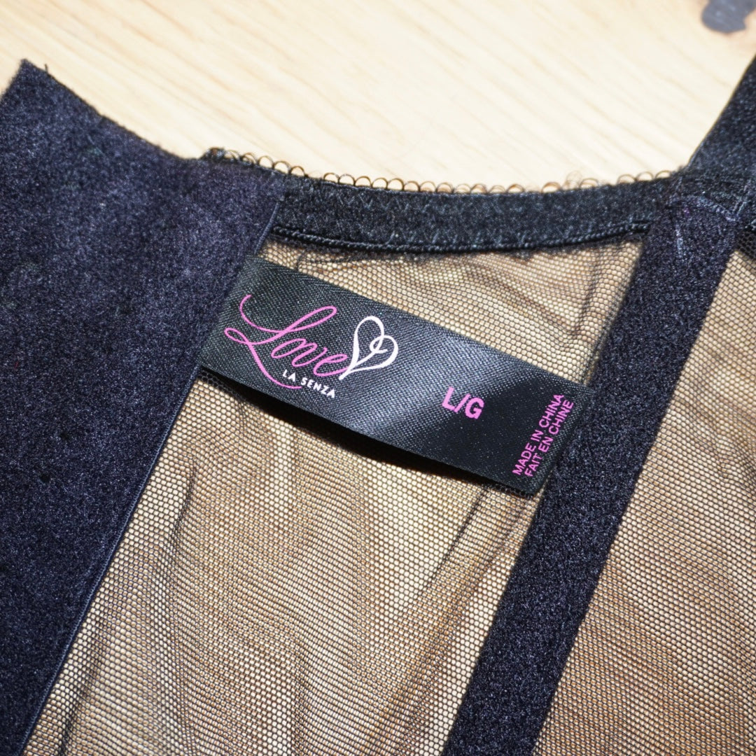 Ruffle Corset Top (L)