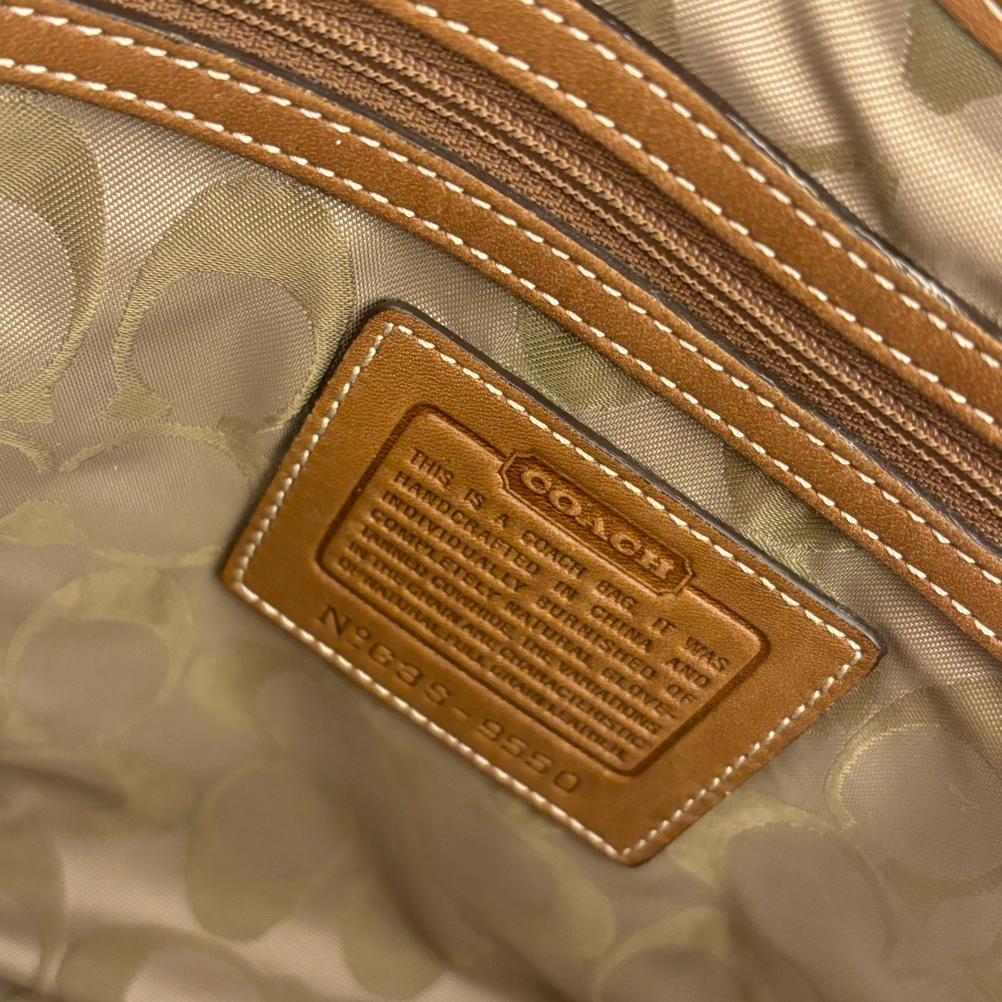 Coach Brown Leather Purse