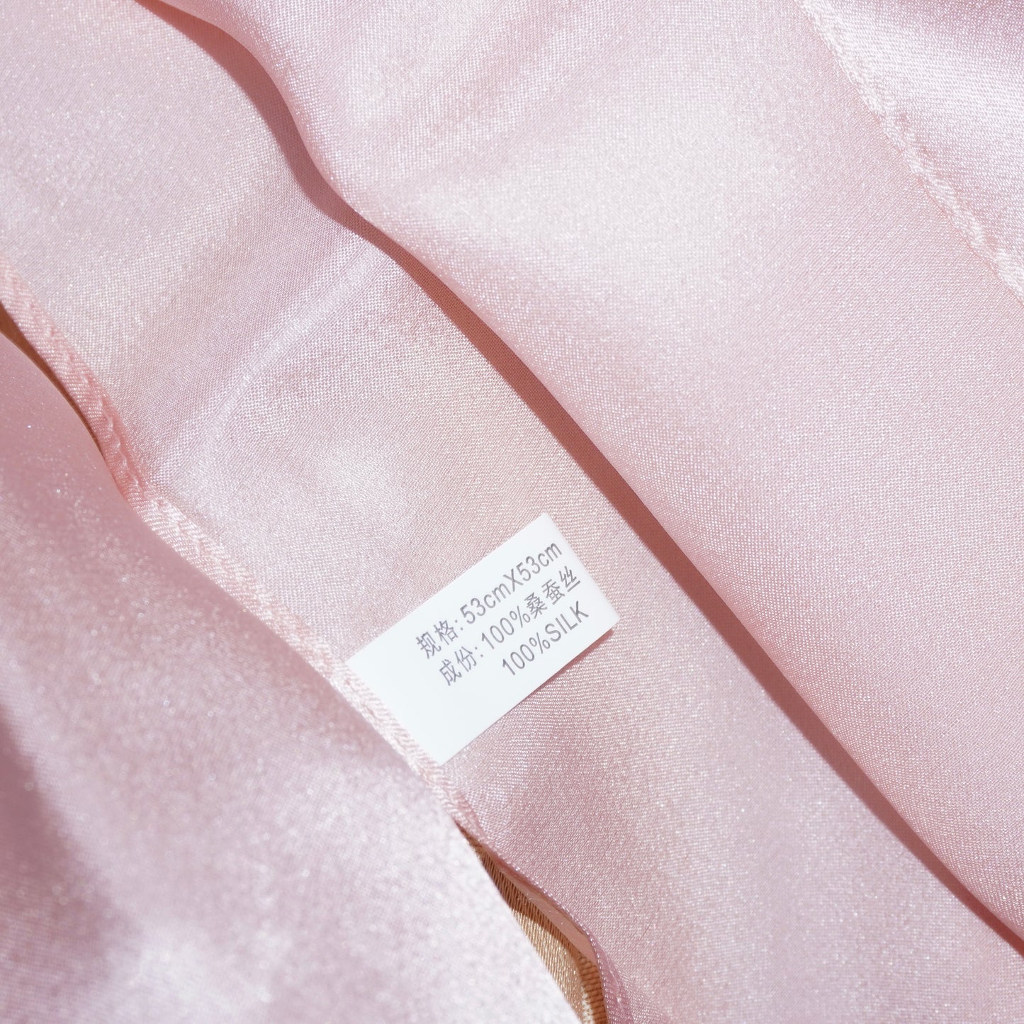 100% Silk Scarf Rose