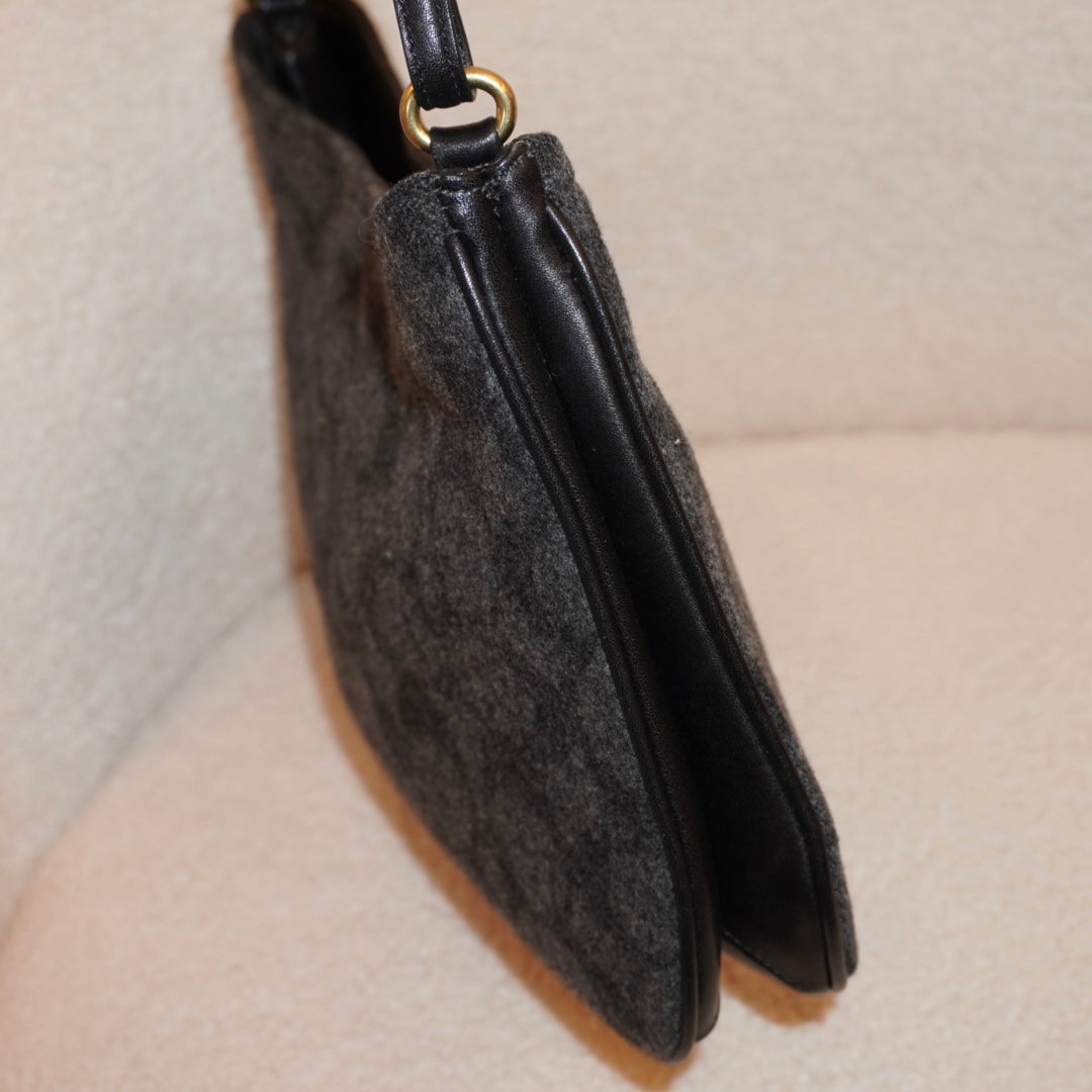 Coach Wool Monogram Purse