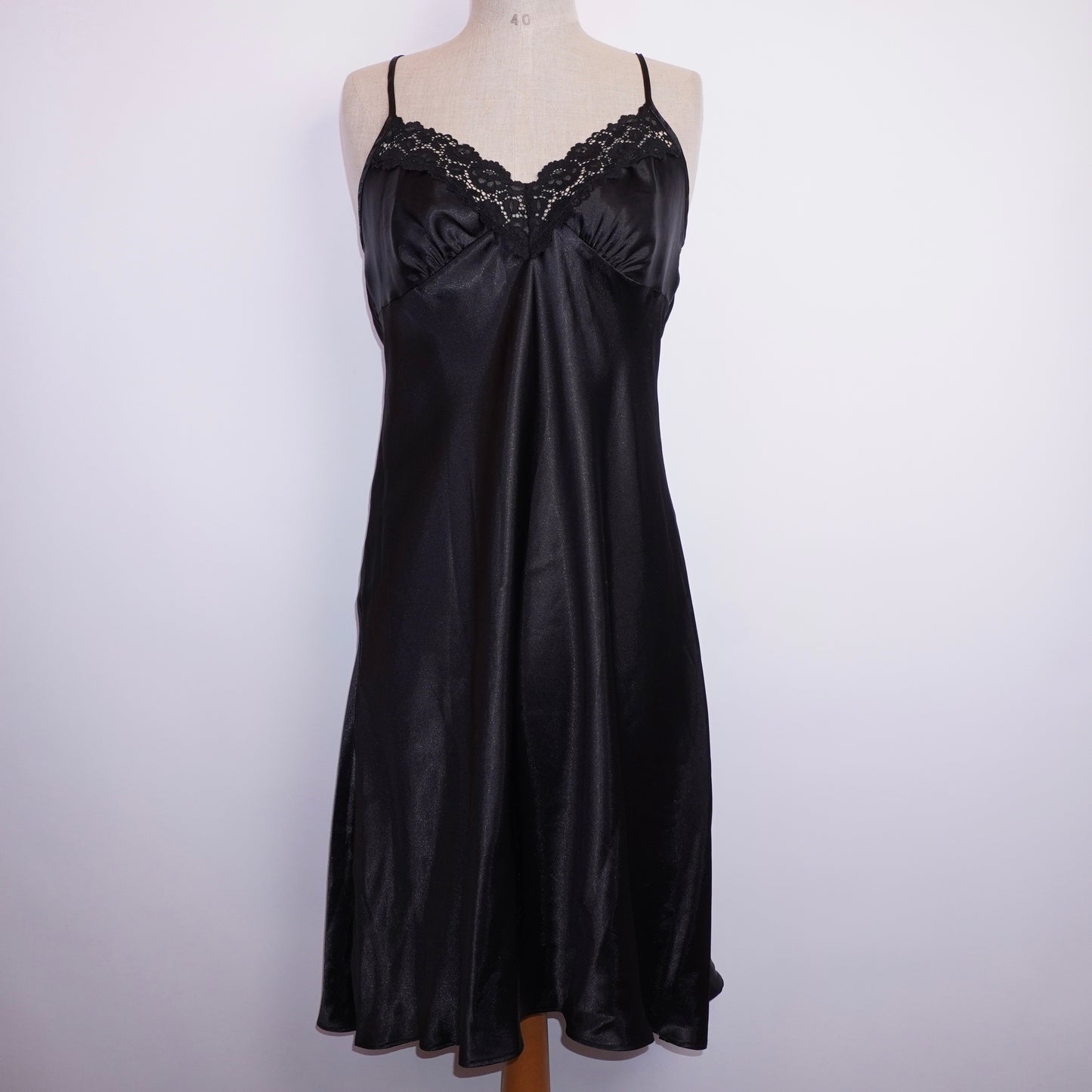 Satin Slip Dress (M)