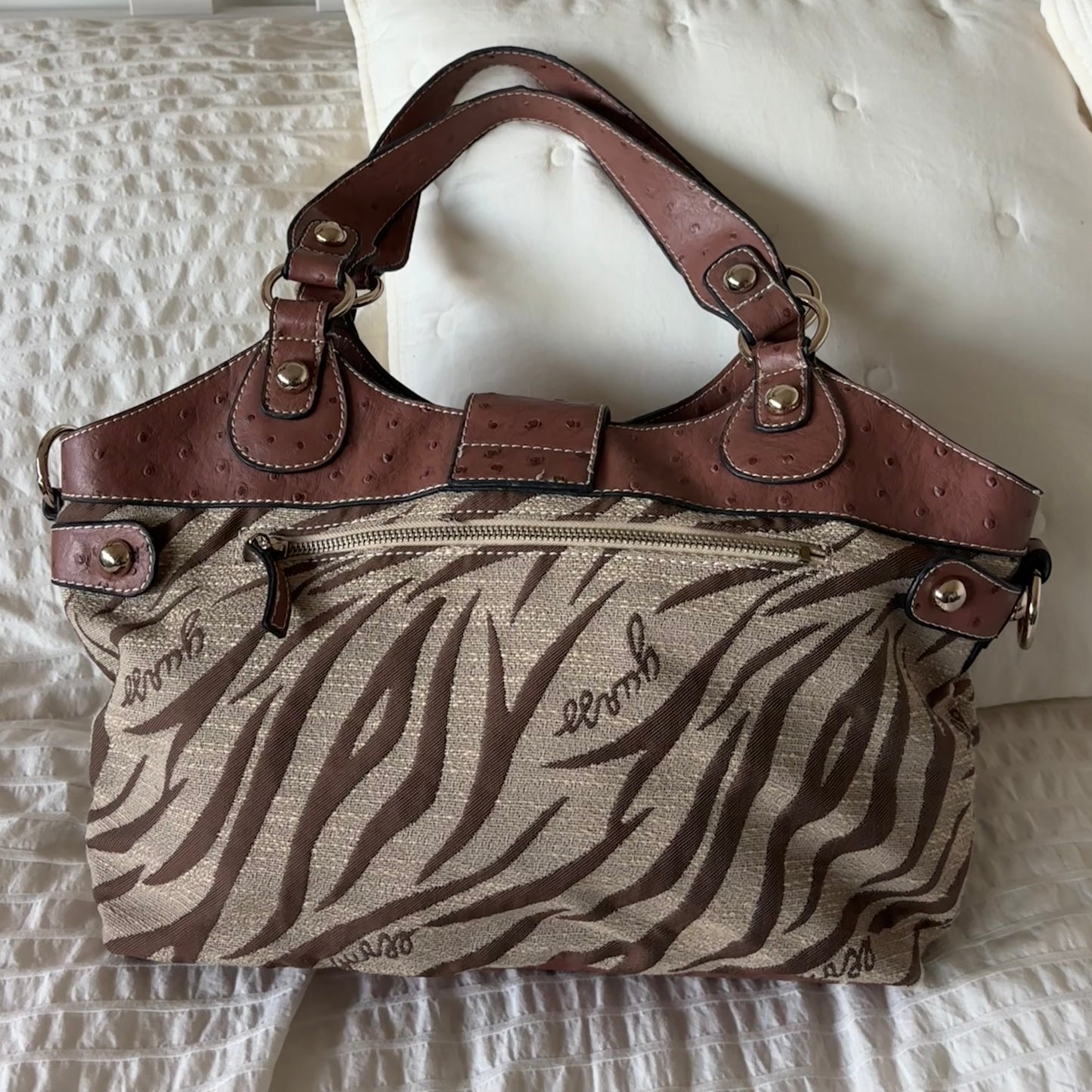 Guess Zebra Print Purse