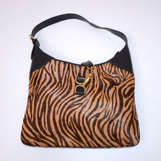 Zebra Calfhair Purse