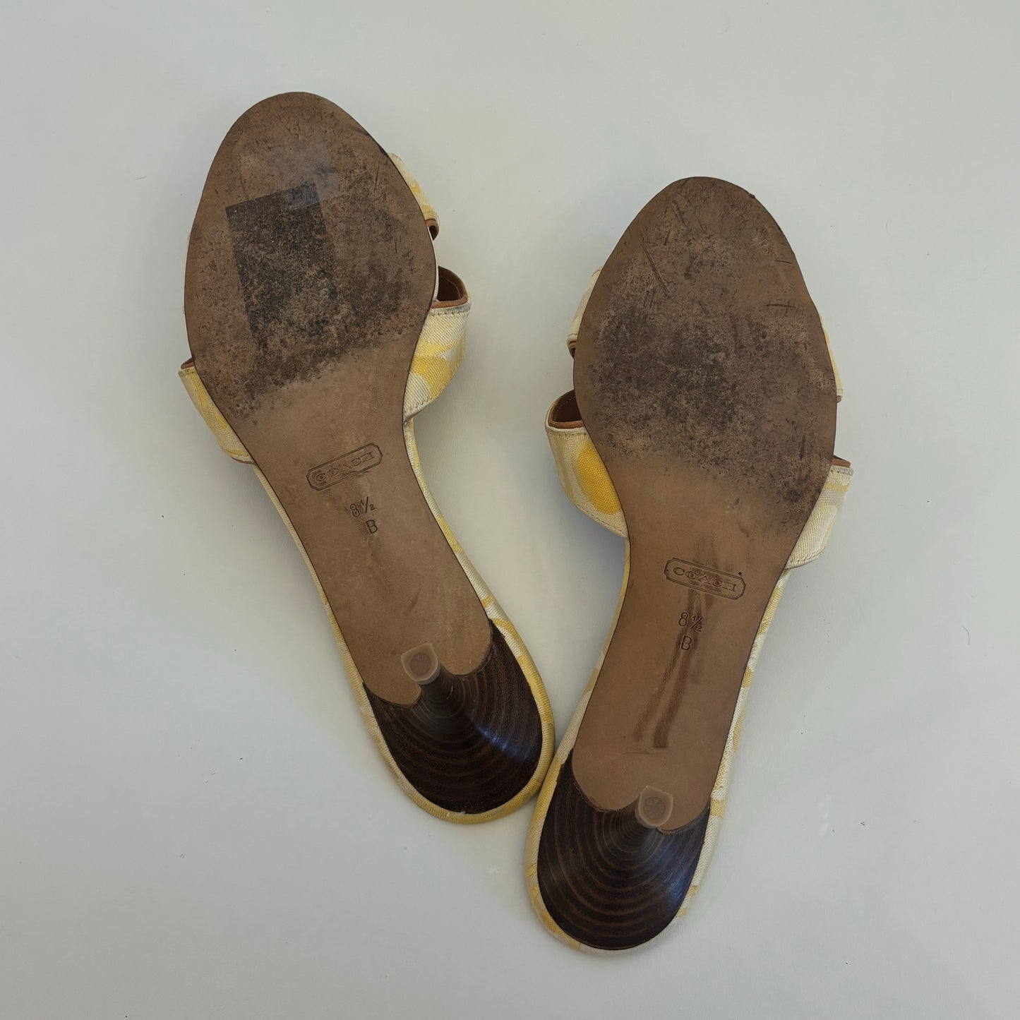 Coach Monogram Mules (38.5)