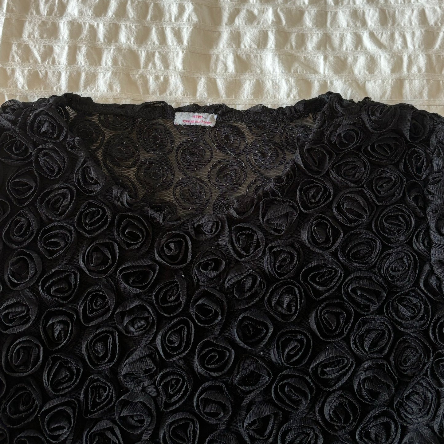 Rosette Mesh Top (XS)