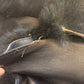 Fur Trim Leather Jacket (S)
