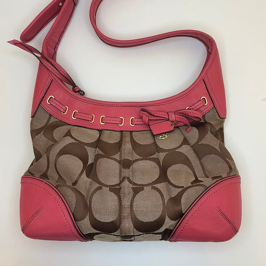 Coach Monogram Bow Purse