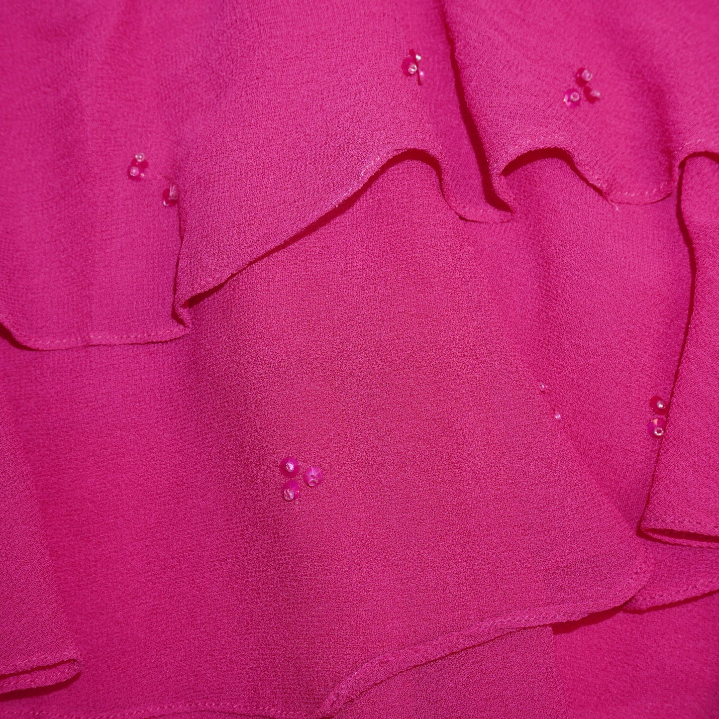 Ruffle sequin skirt (L)