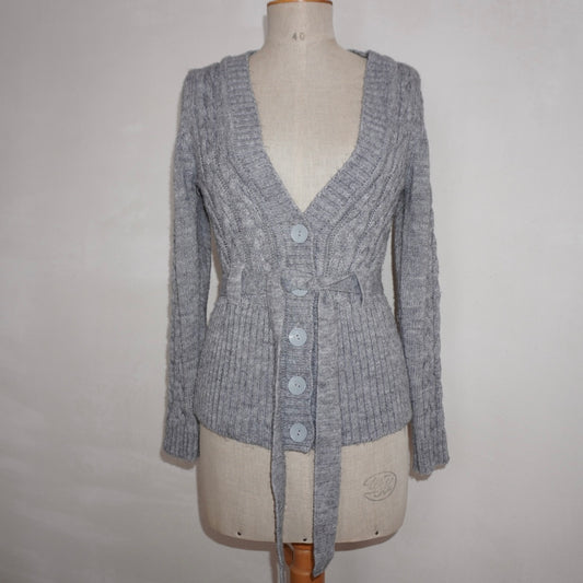 Cableknit Cardigan (M)