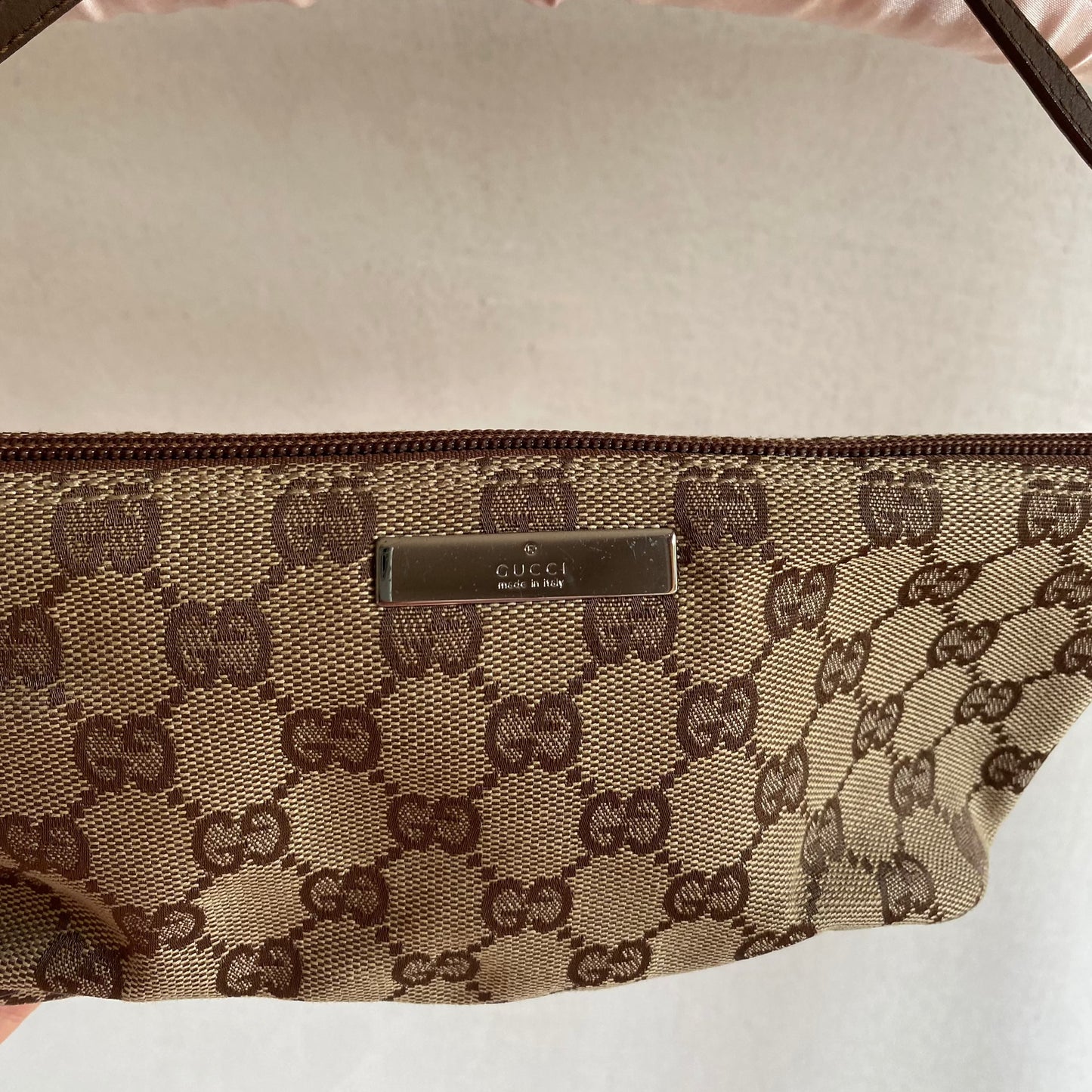 Gucci Monogram Pochette Purse