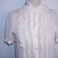 Sheer Ruffle Top (M)