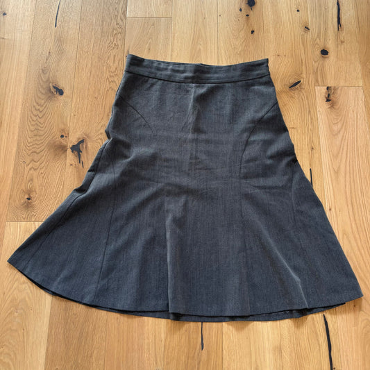 Grey Flare Skirt (eu38)