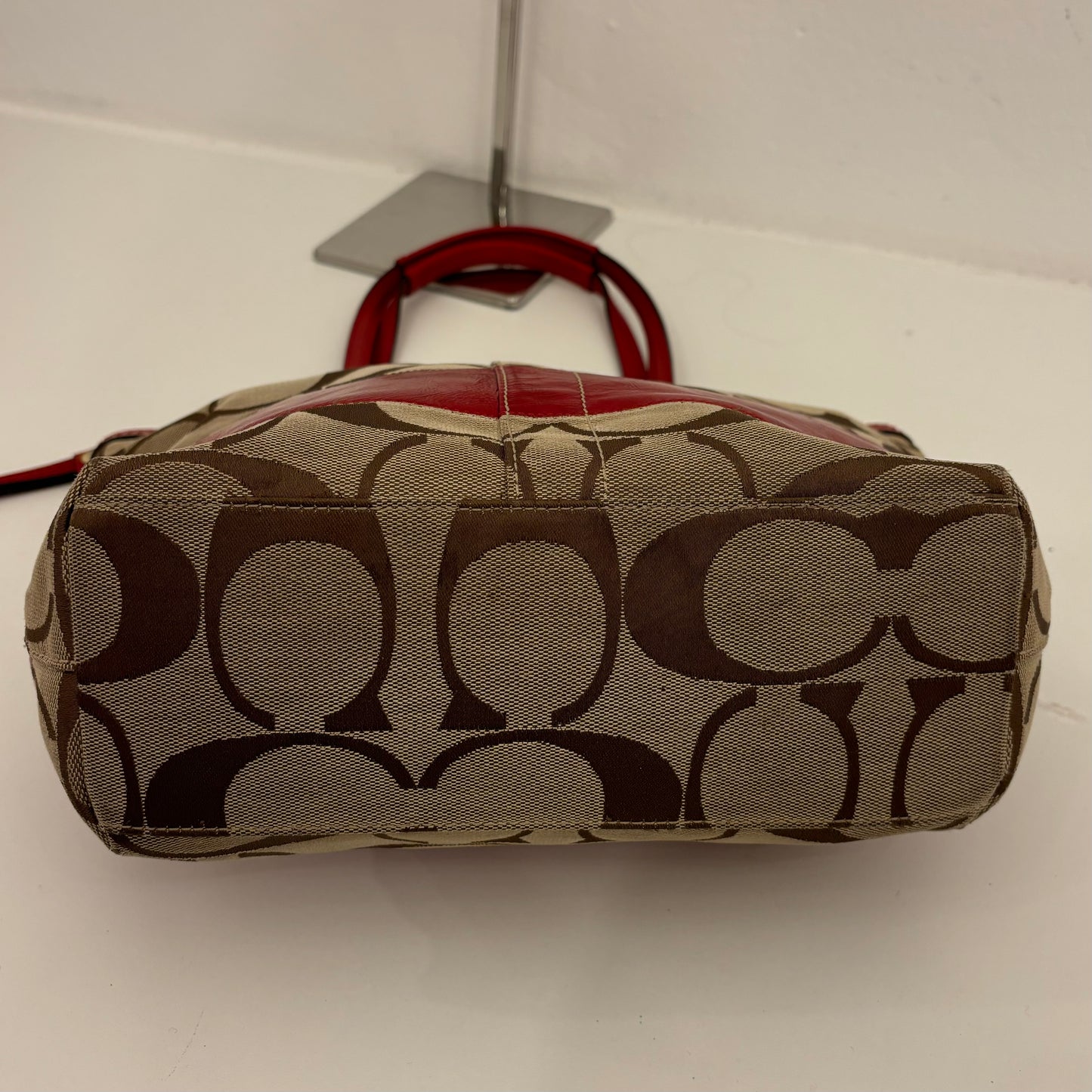 Coach Monogram Purse red