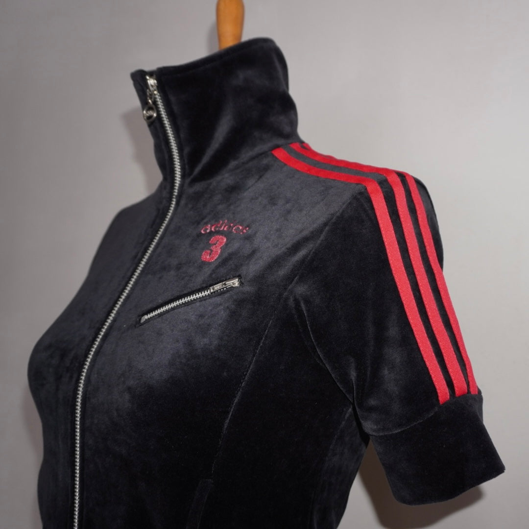Adidas Velour Jacket (XS)
