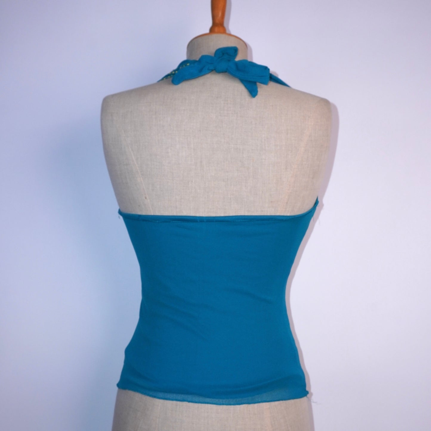 Sequin Halterneck Top (S)