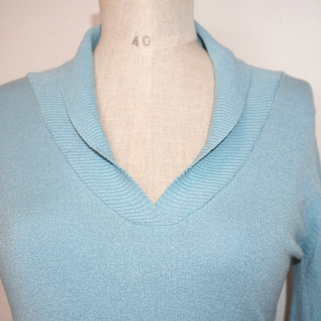 Knit Ribbed Top (M)