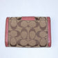 Coach Monogram Wallet