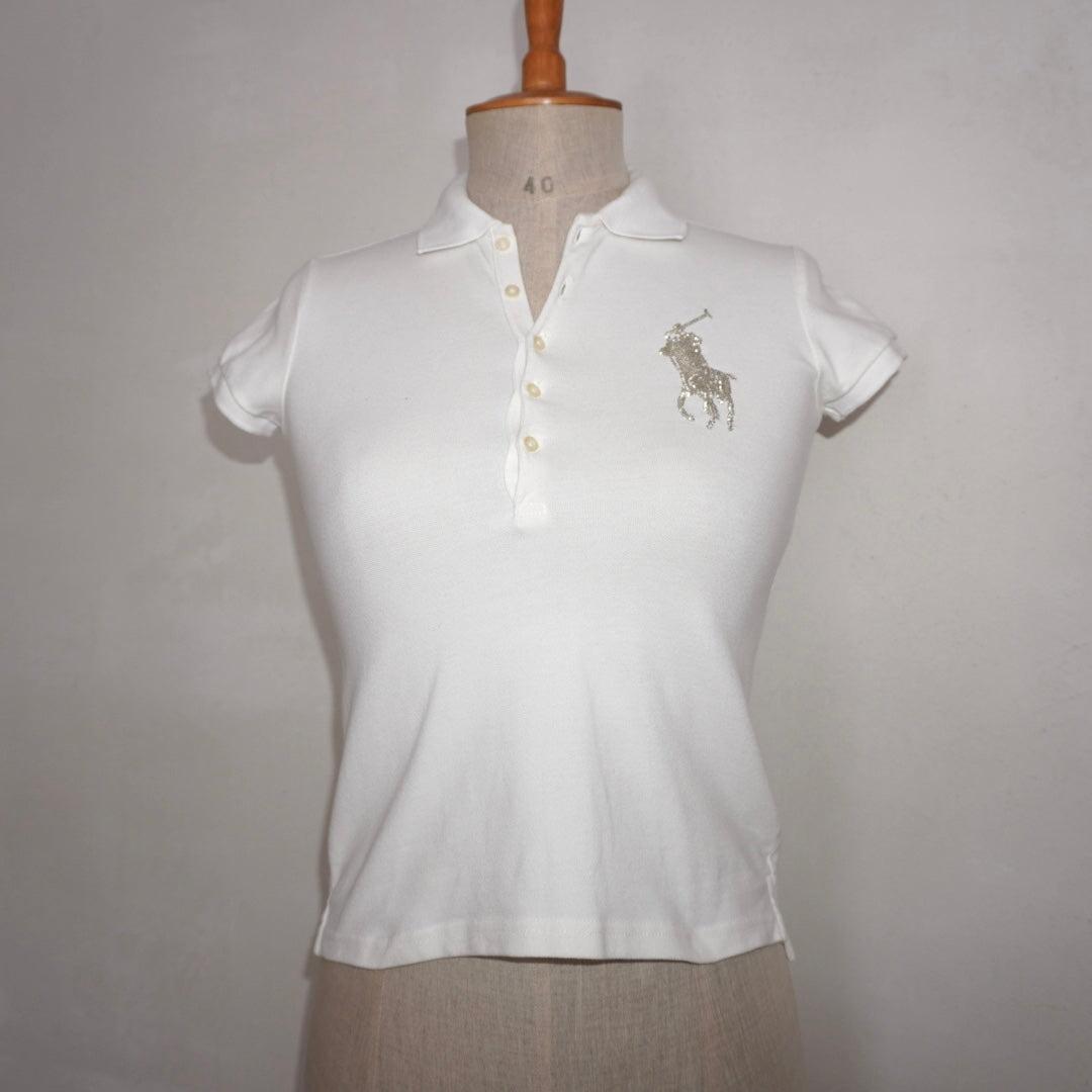 Polo Ralph Lauren Beaded Top (XS)