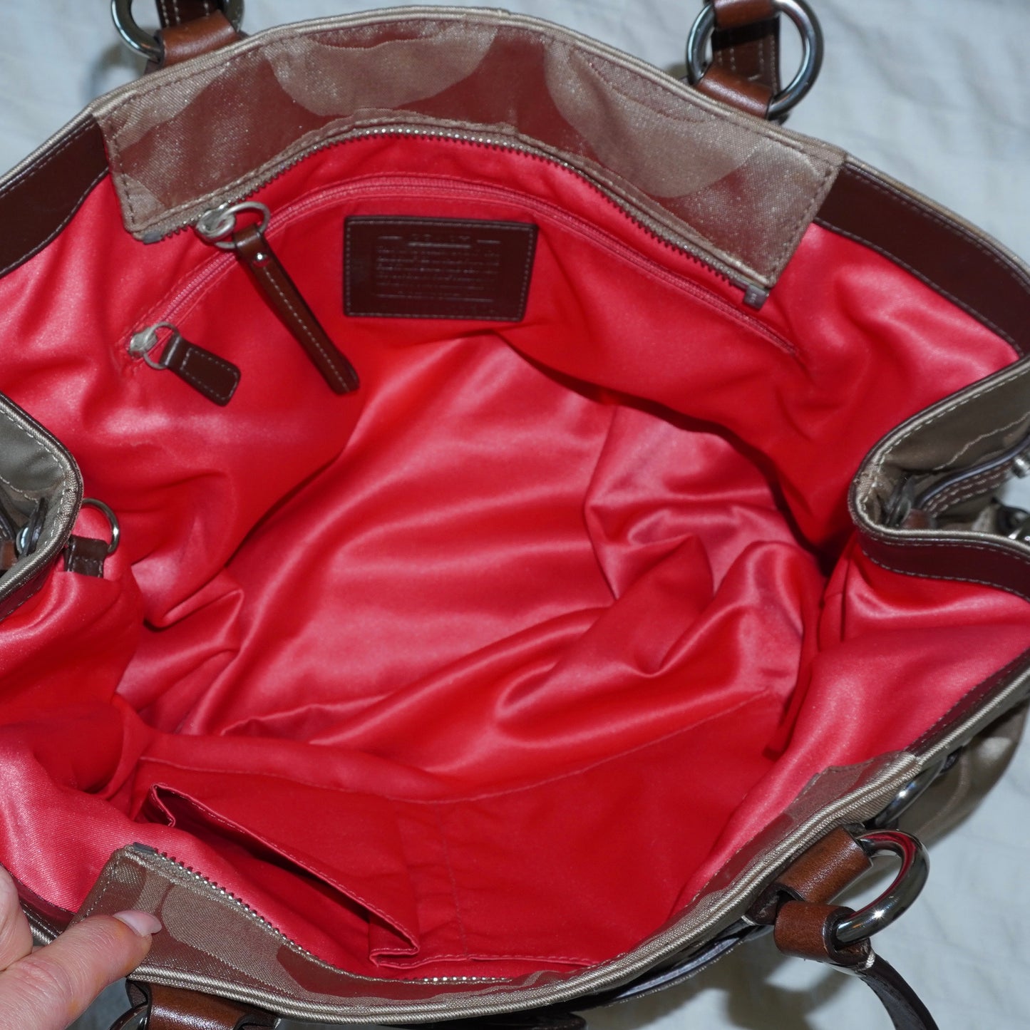 Coach Monogram Purse