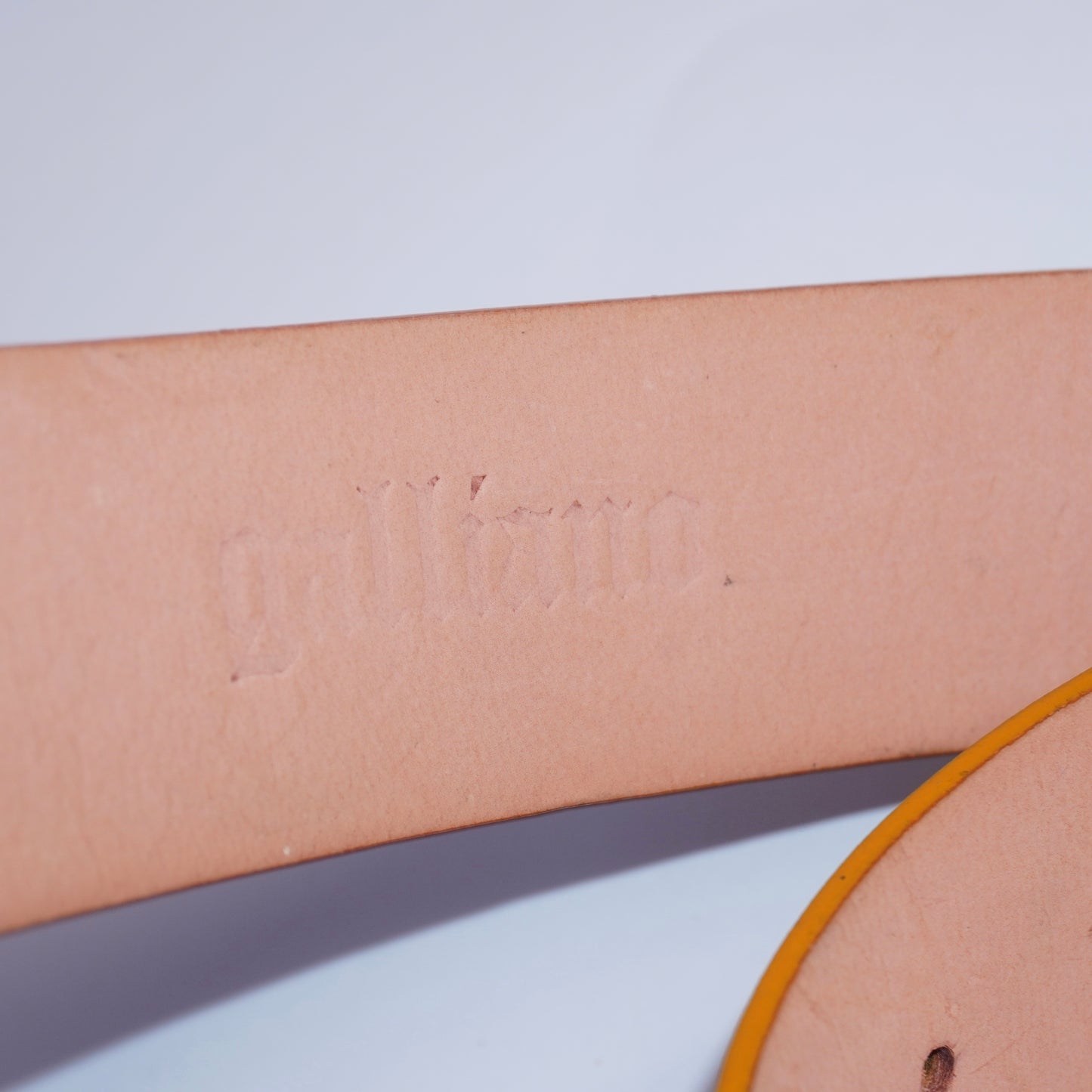 Galliano Pink Rhinestone Belt