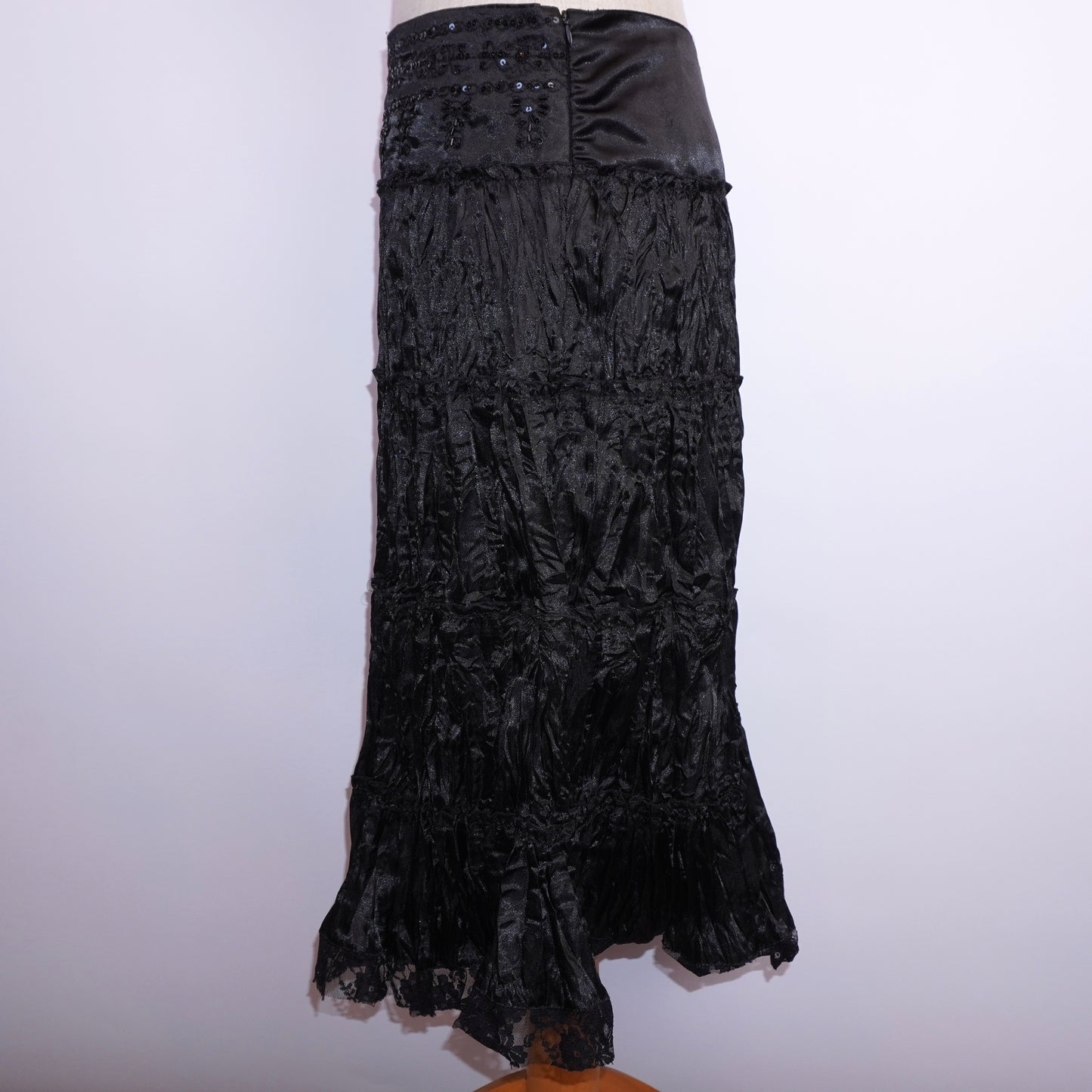 Sequin Pleated Skirt (M)
