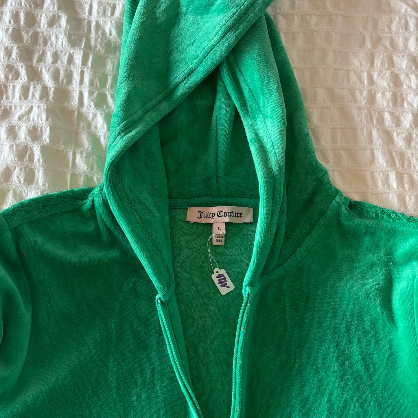 Juicy Couture Velour Jacket (L)