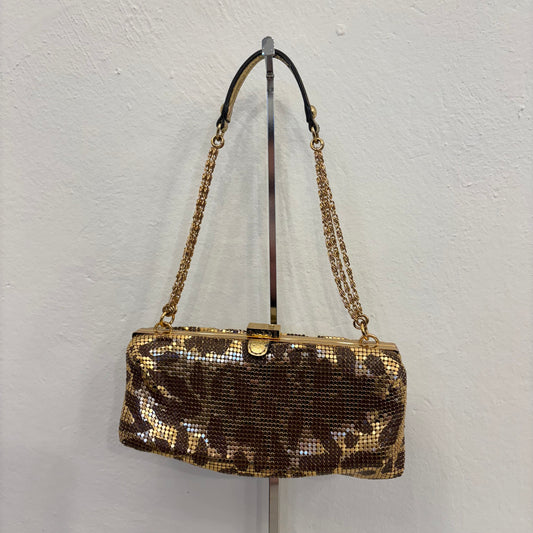 Guess Leopard Metallic Purse