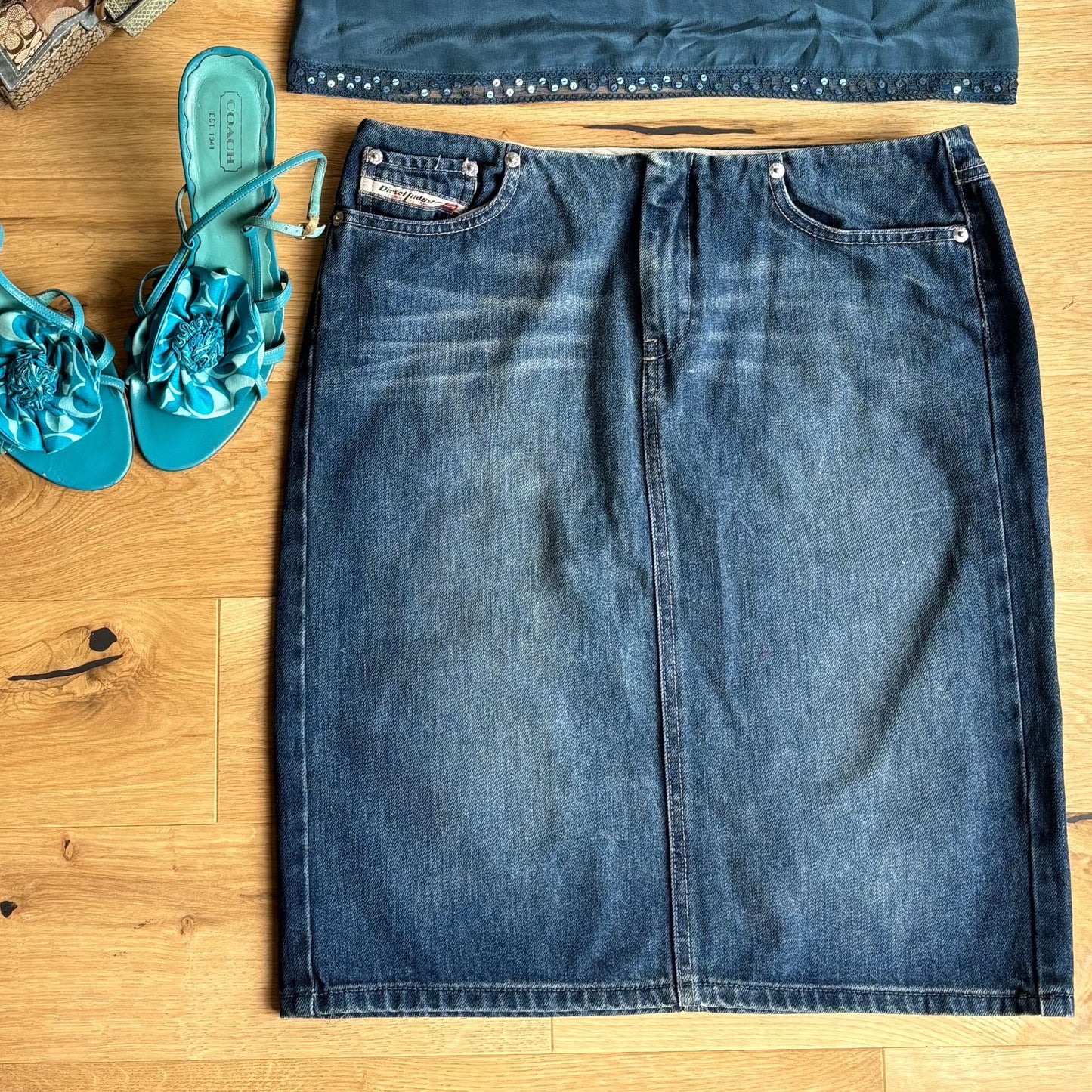 Diesel Denim Skirt (S)