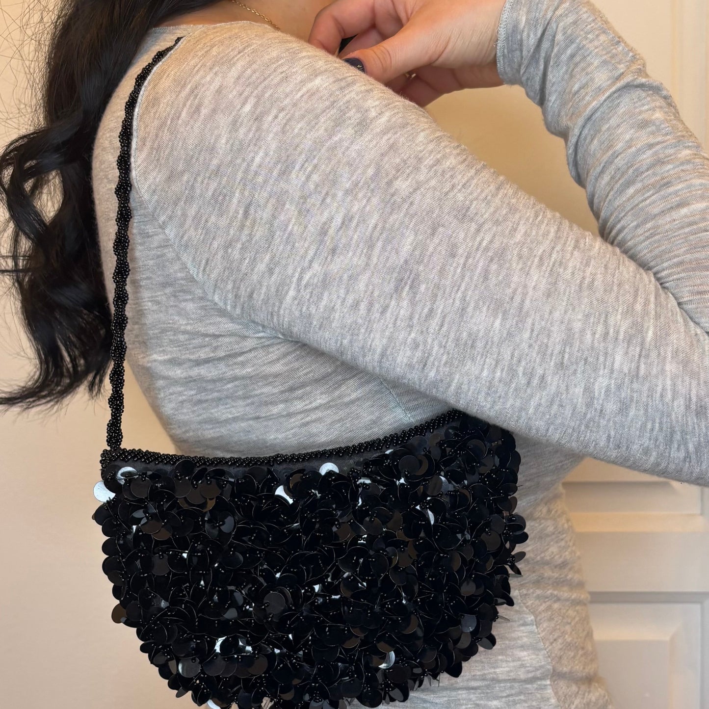 Beaded Sequin Purse
