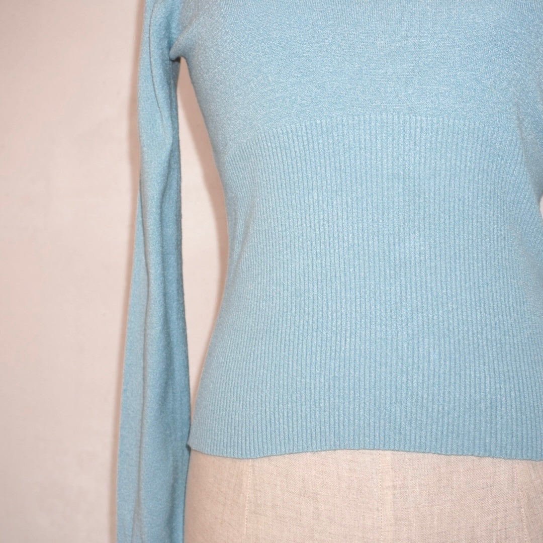 Knit Ribbed Top (M)