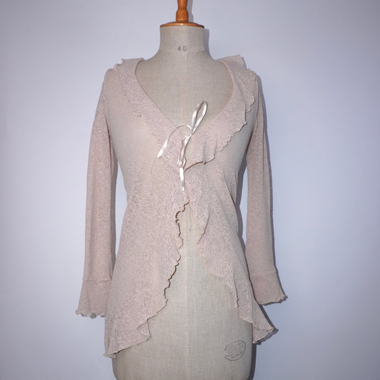 5 Ruffle Tie Top (S)