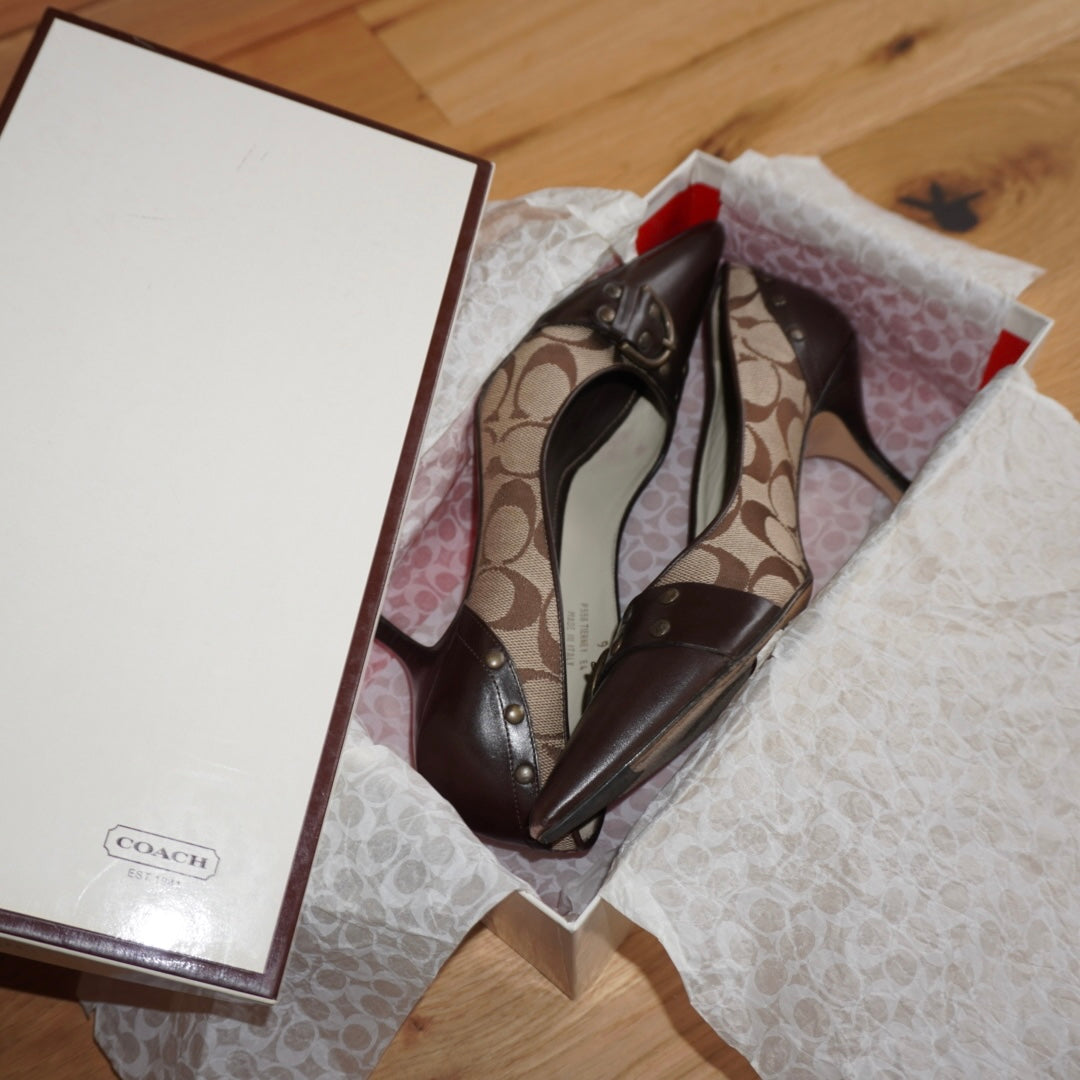 Coach Monogram Heels (39)